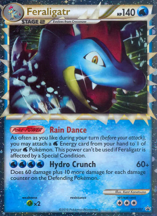 Feraligatr (HGSS07) [HeartGold & SoulSilver: Black Star Promos] - Pokemon Single
