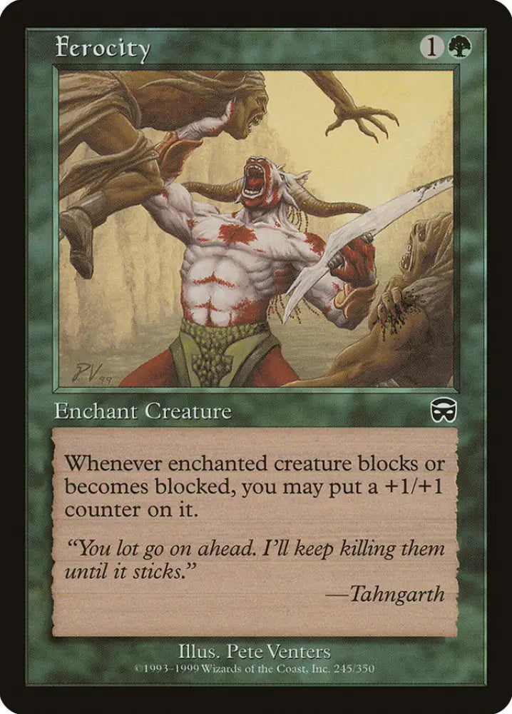 Ferocity [Mercadian Masques] - MTG Single