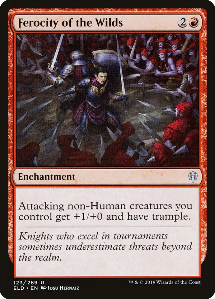 Ferocity of the Wilds [Throne of Eldraine] - MTG Single