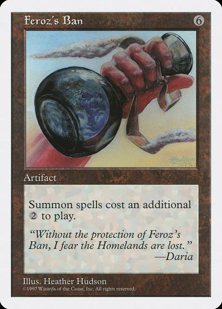 Feroz’s Ban [Fifth Edition] - MTG Single