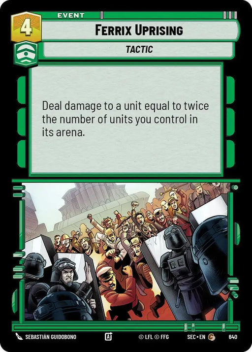 Ferrix Uprising (Foil) (640) [Secrets of Power]