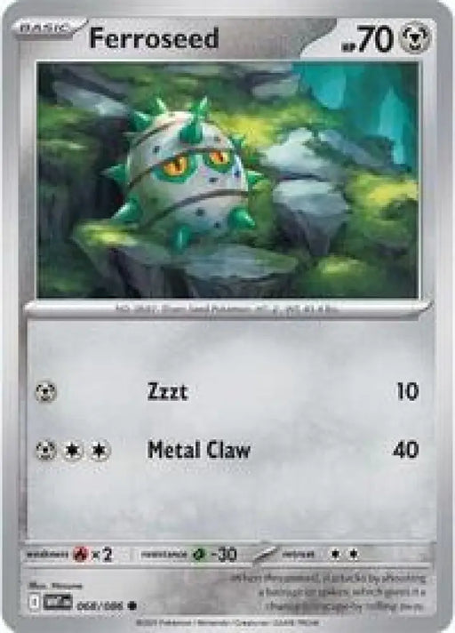 Ferroseed (068/086) [SV: White Flare]