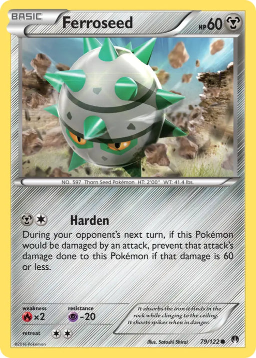 Ferroseed (79/122) [XY: BREAKpoint] - Pokemon Single
