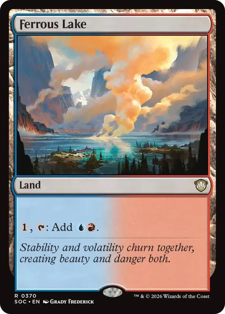Ferrous Lake (370) [Secrets of Strixhaven Commander]