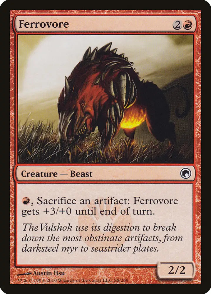 Ferrovore [Scars of Mirrodin] - MTG Single