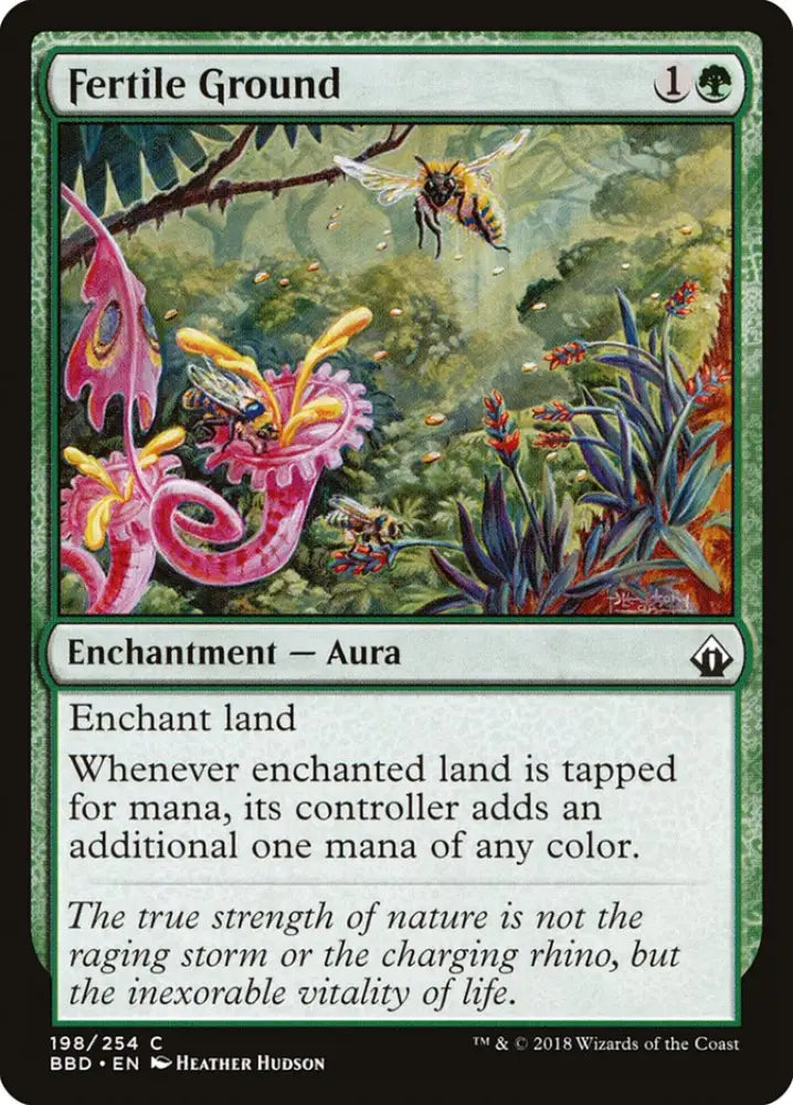 Fertile Ground [Battlebond] - MTG Single