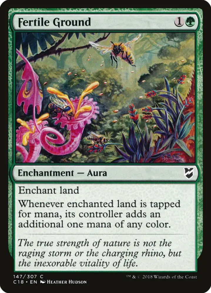 Fertile Ground [Commander 2018] - MTG Single