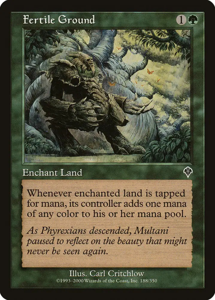 Fertile Ground [Invasion] - MTG Single