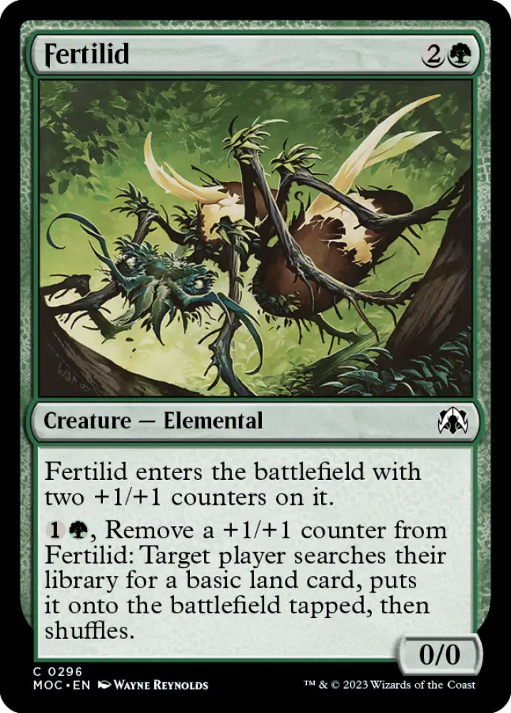 Fertilid [March of the Machine Commander] - MTG Single