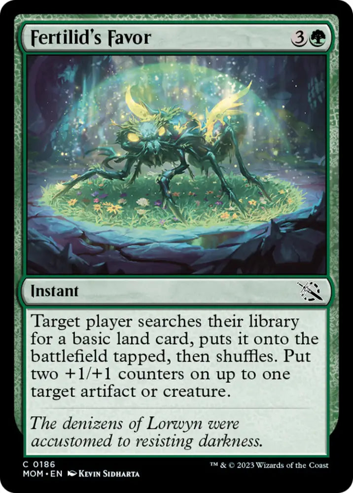 Fertilid’s Favor [March of the Machine] - MTG Single