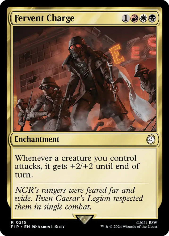 Fervent Charge [Fallout] - MTG Single