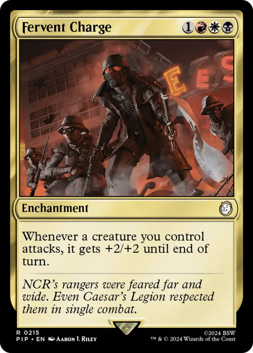 Fervent Charge [Fallout] - MTG Single
