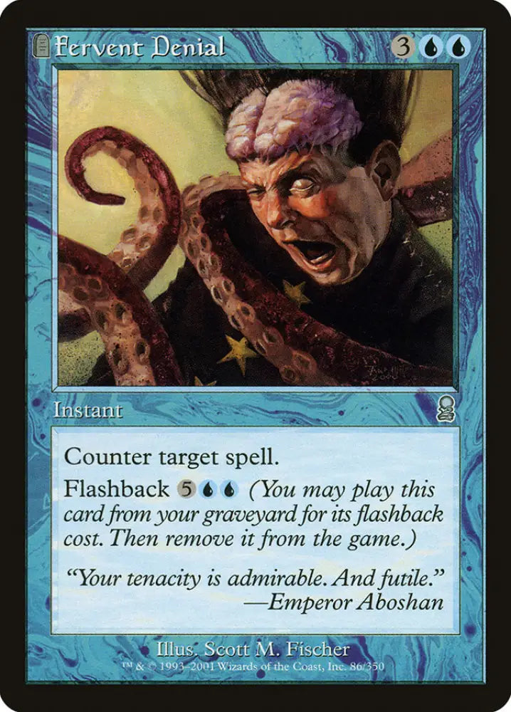 Fervent Denial [Odyssey] - MTG Single