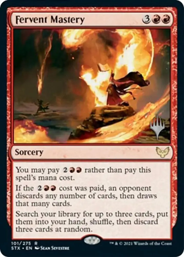 Fervent Mastery (Promo Pack) [Strixhaven: School of Mages Promos] - MTG Single