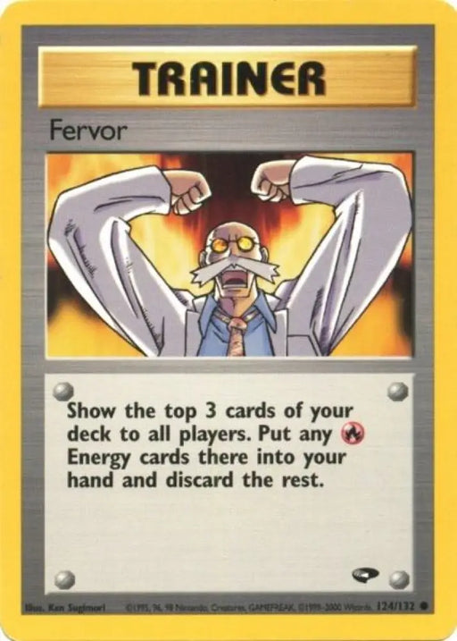 Fervor (124/132) [Gym Challenge Unlimited] - Pokemon Single