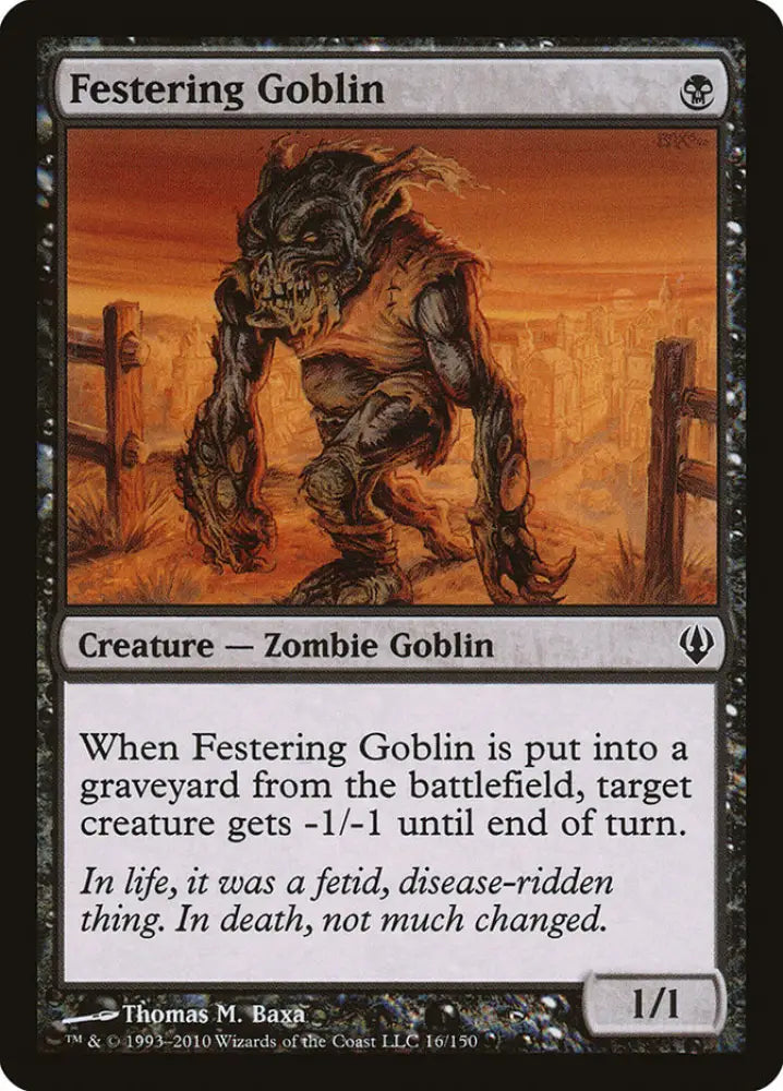 Festering Goblin [Archenemy] - MTG Single