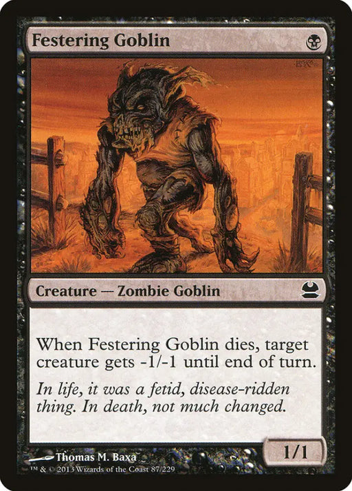 Festering Goblin [Modern Masters] - MTG Single