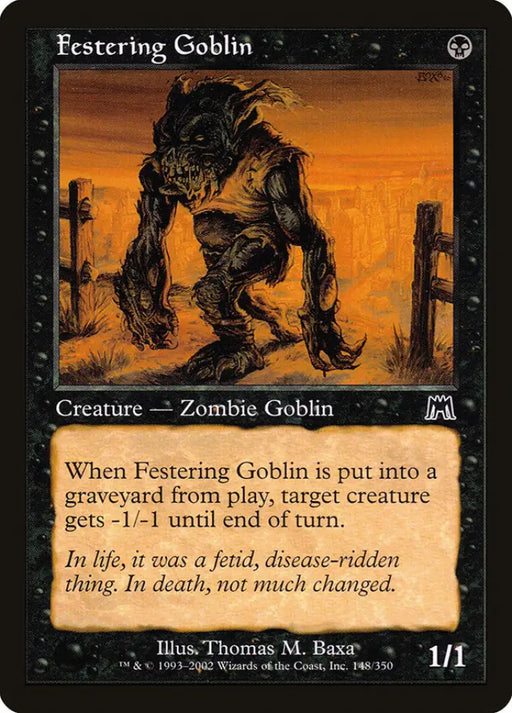 Festering Goblin [Onslaught] - MTG Single