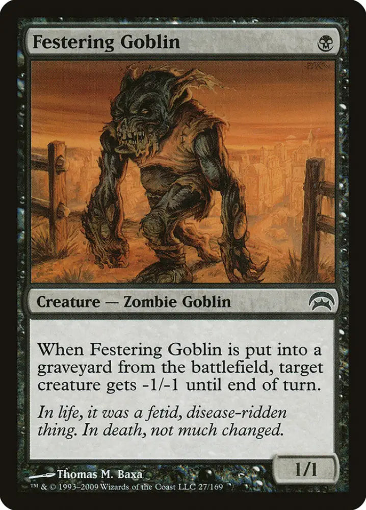 Festering Goblin [Planechase] - MTG Single