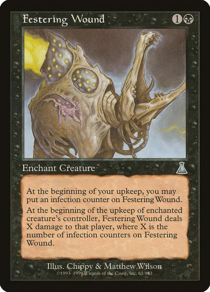 Festering Wound [Urza’s Destiny] - MTG Single