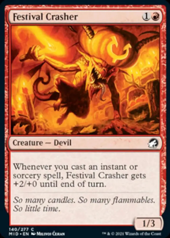 Festival Crasher [Innistrad: Midnight Hunt] - MTG Single