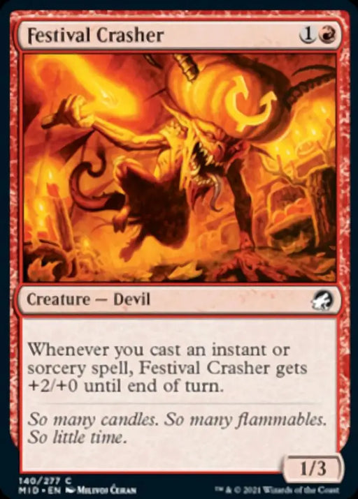 Festival Crasher [Innistrad: Midnight Hunt] - MTG Single