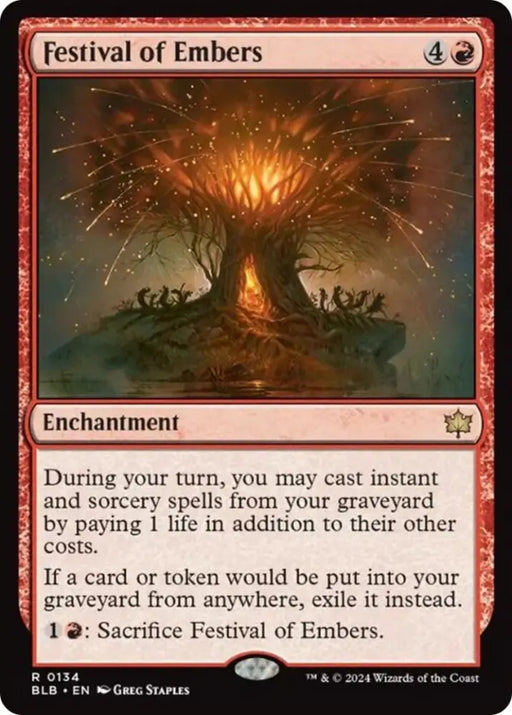 Festival of Embers [Bloomburrow] - MTG Single