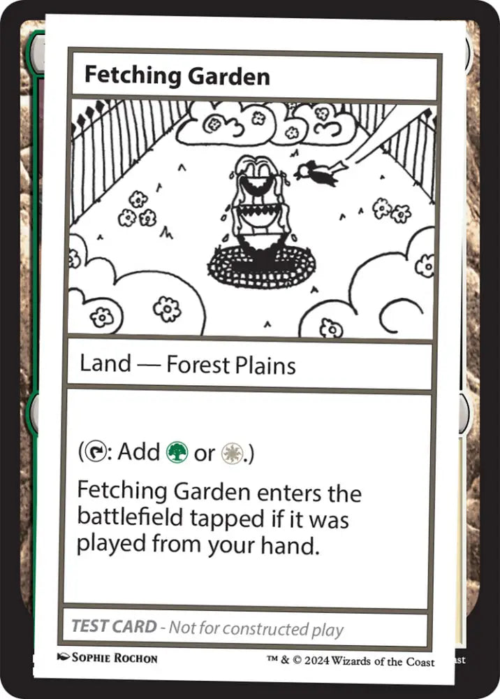 Fetching Garden [Mystery Booster 2 Playtest Cards] - MTG Single
