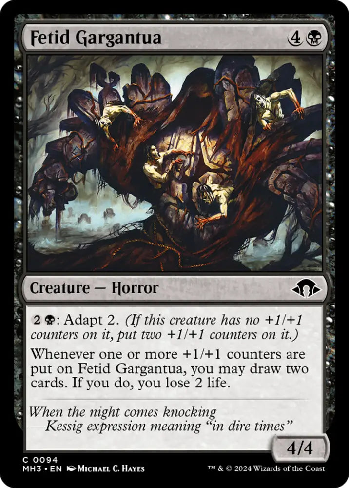 Fetid Gargantua [Modern Horizons 3] - MTG Single