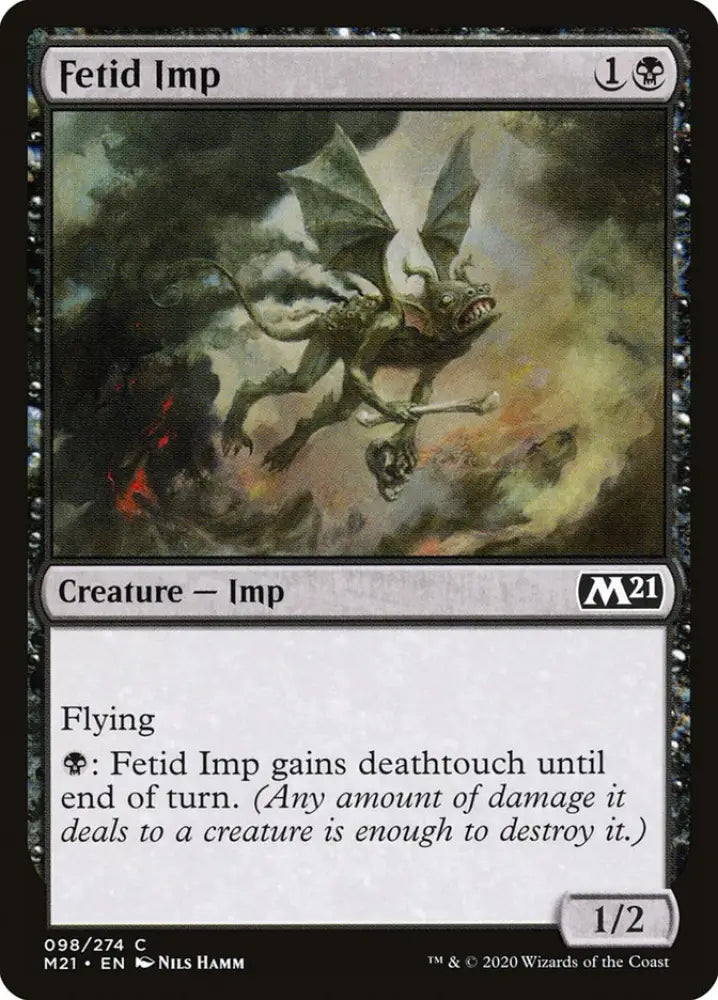 Fetid Imp [Core Set 2021] - MTG Single