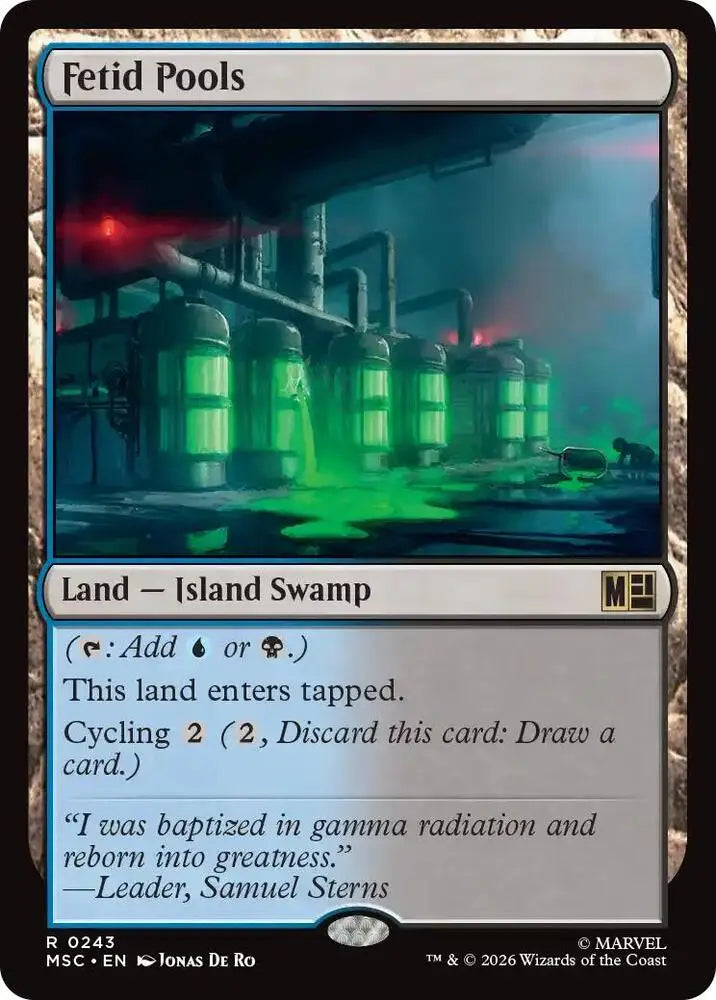 Fetid Pools (243) [Marvel Super Heroes Commander]