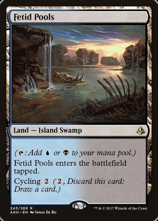 Fetid Pools [Amonkhet] - MTG Single