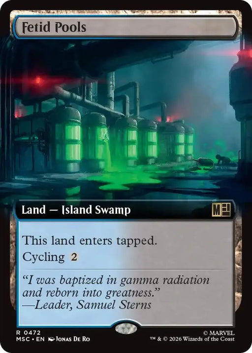Fetid Pools (Extended Art) (472) [Marvel Super Heroes Commander]