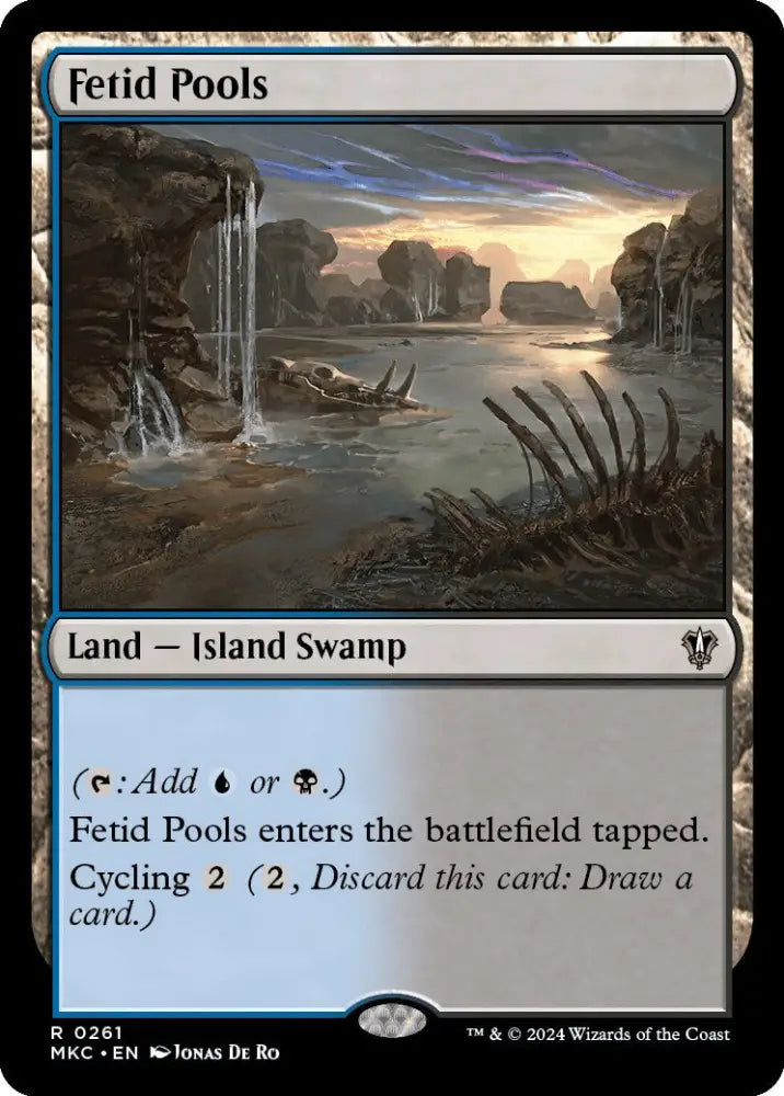 Fetid Pools [Murders at Karlov Manor Commander] - MTG Single