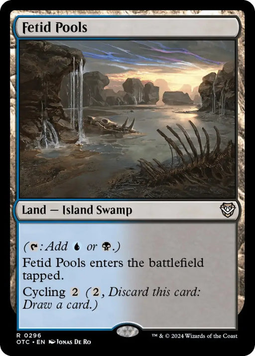 Fetid Pools [Outlaws of Thunder Junction Commander] - MTG Single