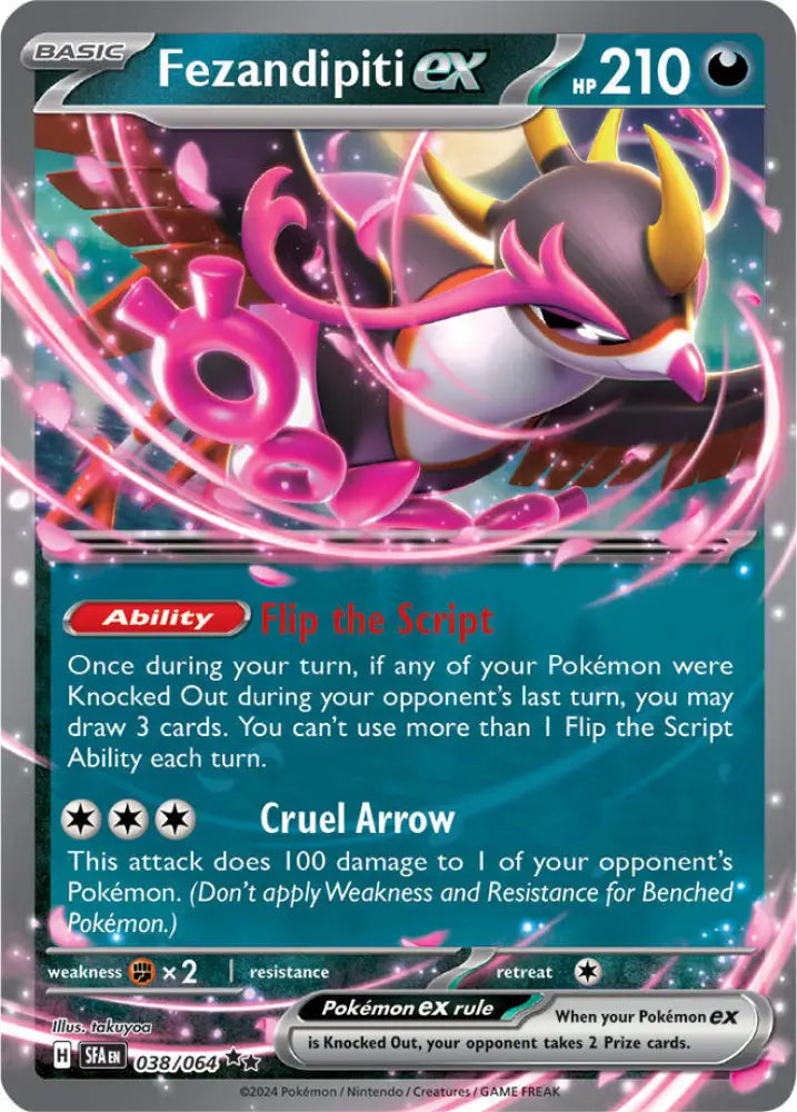 Fezandipiti ex - 038/064 (Starless Holo) [Deck Exclusives]