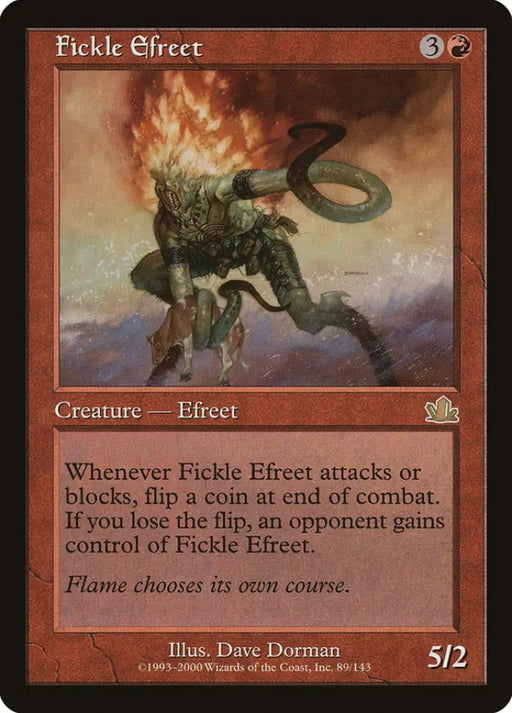 Fickle Efreet [Prophecy] - MTG Single