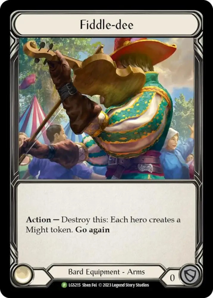 Fiddle-dee [LGS215] (Promo) Rainbow Foil - Flesh And Blood Single