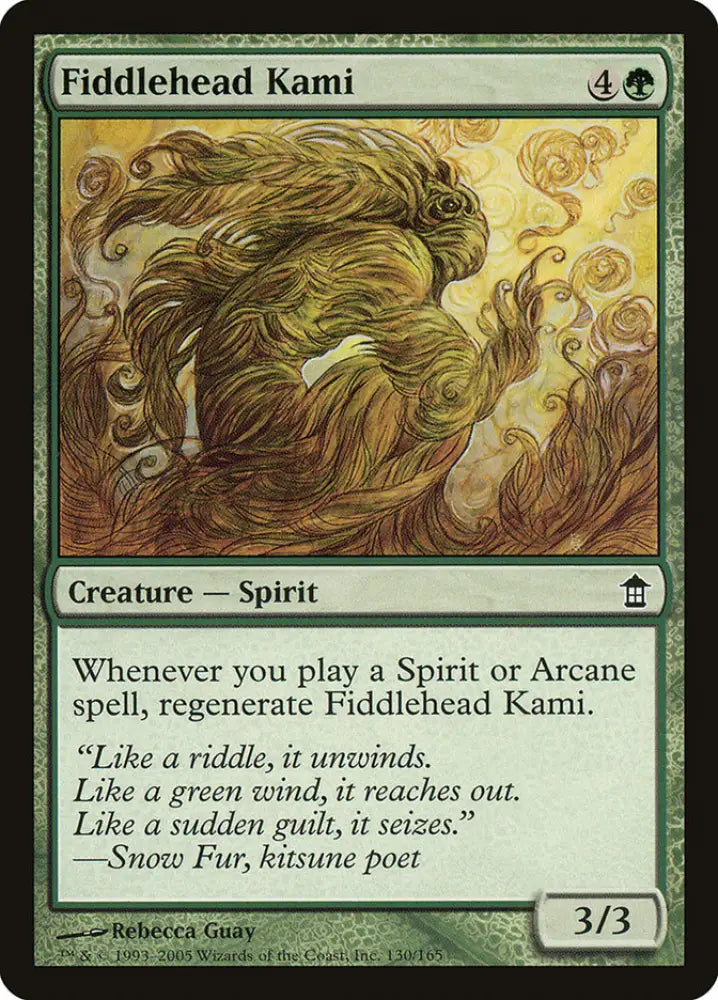 Fiddlehead Kami [Saviors of Kamigawa] - MTG Single
