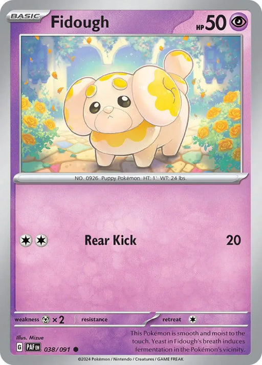 Fidough (038/091) [Scarlet & Violet: Paldean Fates] - Pokemon Single