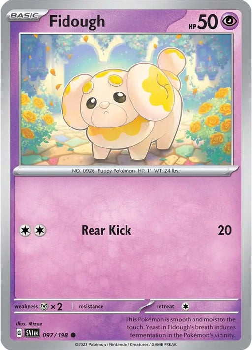 Fidough (097/198) [Scarlet & Violet: Base Set] - Pokemon Single