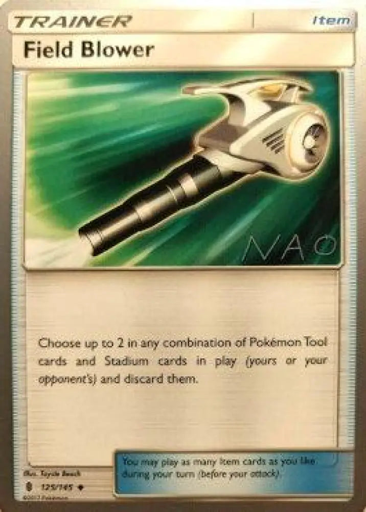Field Blower (125/145) (Buzzroc - Naohito Inoue) [World Championships 2018] - Pokemon Single