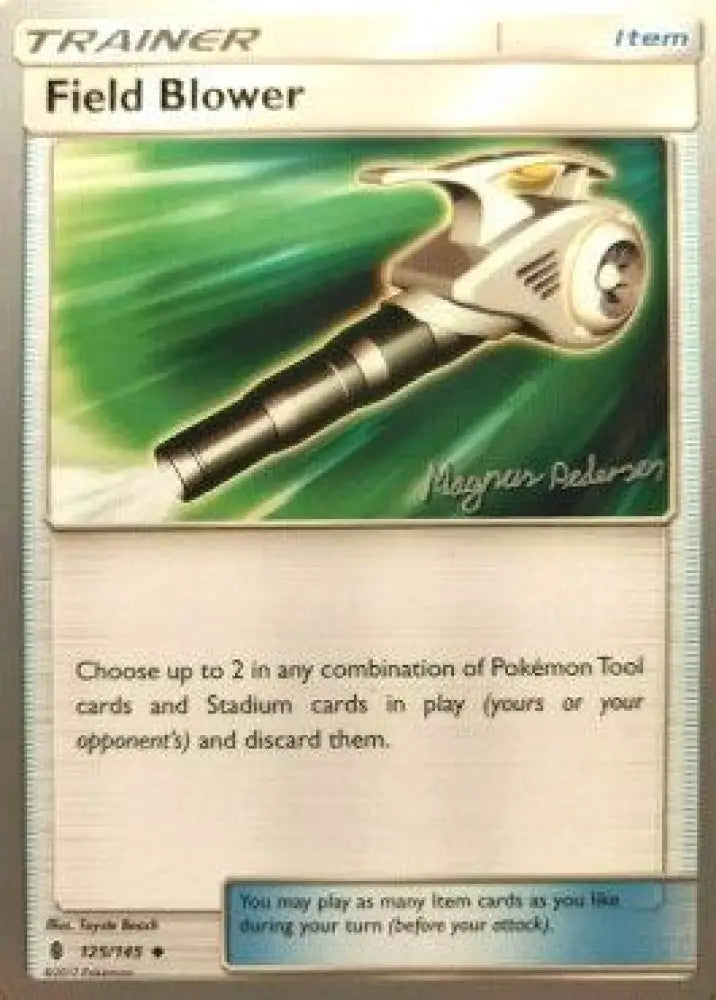 Field Blower (125/145) (Garbanette - Magnus Pedersen) [World Championships 2018] - Pokemon Single