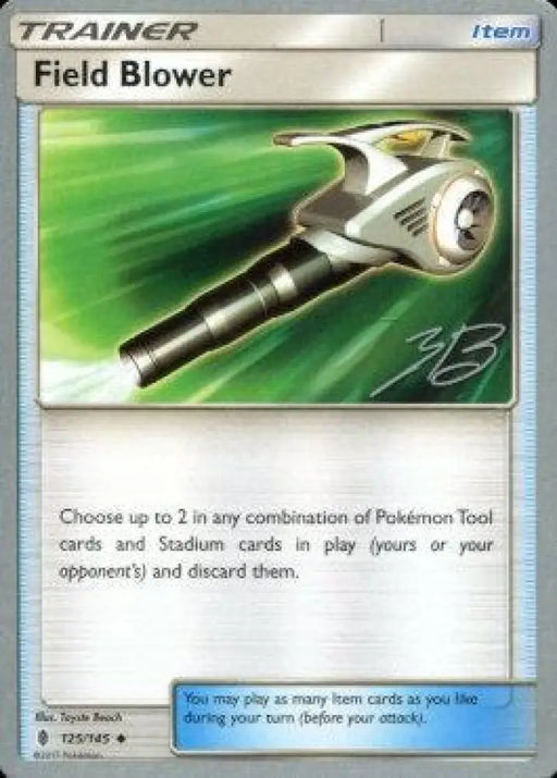 Field Blower (125/145) (Ice Path FTW - Zachary Bokhari) [World Championships 2017] - Pokemon Single