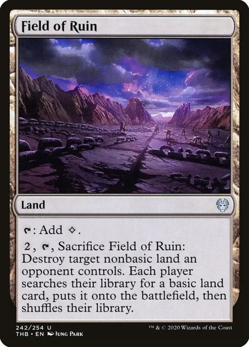 Field of Ruin [Theros Beyond Death] - MTG Single