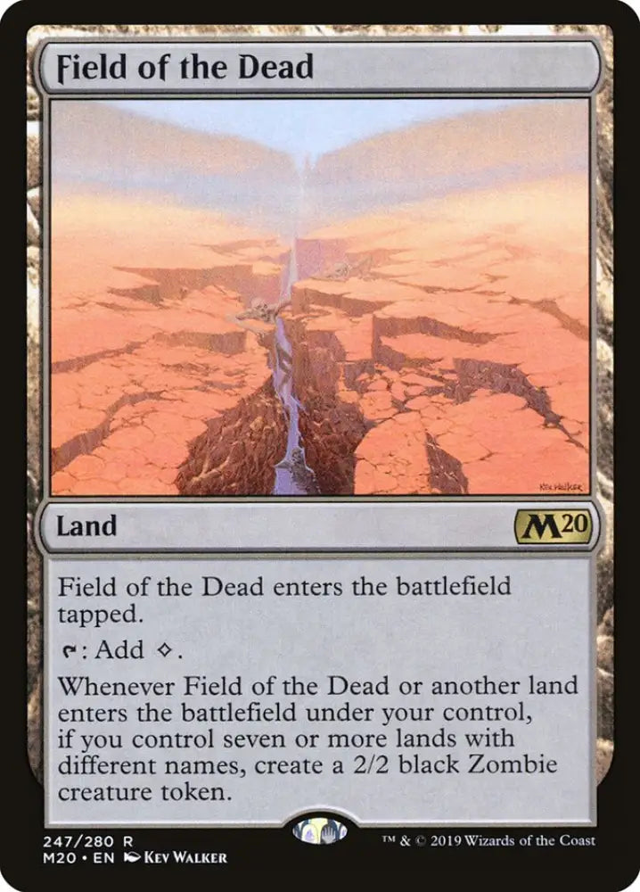 Field of the Dead [Core Set 2020] - MTG Single