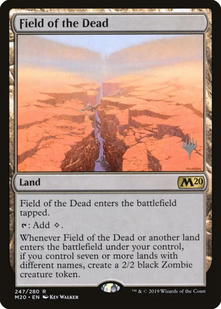 Field of the Dead (Promo Pack) [Core Set 2020 Promos] - MTG Single