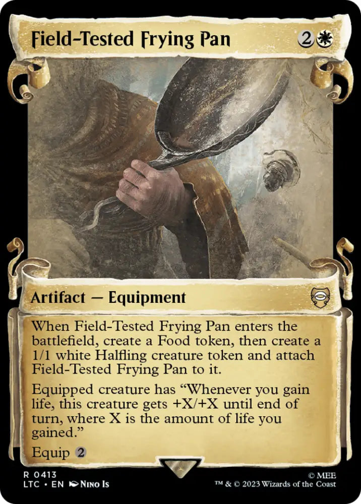 Field-Tested Frying Pan [The Lord of the Rings: Tales of Middle-Earth Commander Showcase Scrolls] - MTG Single