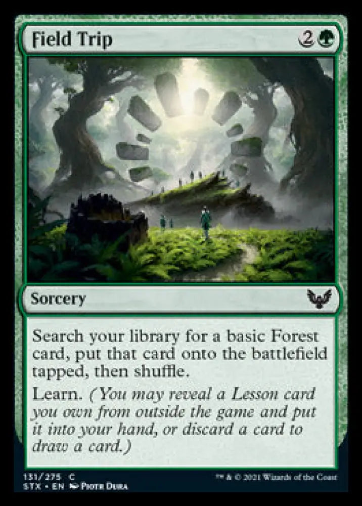 Field Trip [Strixhaven: School of Mages] - MTG Single