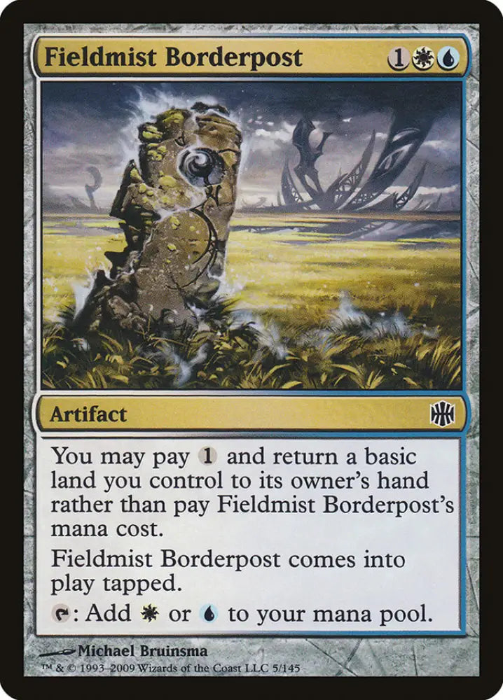 Fieldmist Borderpost [Alara Reborn] - MTG Single